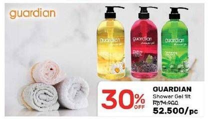 Promo Harga GUARDIAN Shower Gel 1 ltr - Guardian