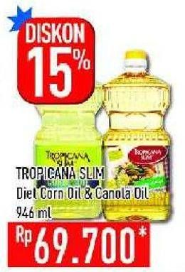 Promo Harga Tropicana Slim Diet Corn Oil / Canola Oil  - Hypermart