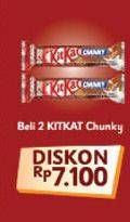Promo Harga KIT KAT Chunky per 2 pcs - Indomaret