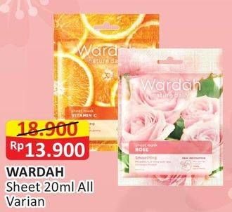 Promo Harga WARDAH Sheet Mask All Variants 20 ml - Alfamart