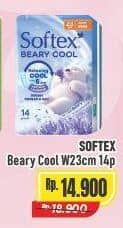 Promo Harga Softex Beary Cool Pembalut Wanita Natural Lavender  Wing 23cm 14 pcs - Alfamart
