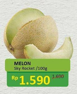 Promo Harga Melon Sky Rocket per 100 gr - Alfamidi