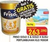 Promo Harga FRISO Gold 3/4 Susu Pertumbuhan 900 gr - Superindo