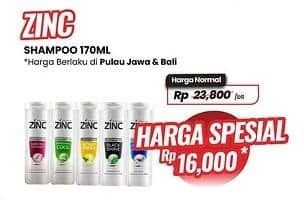 Promo Harga Zinc Shampoo 170 ml - Carrefour