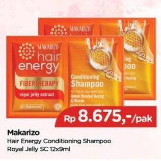 Promo Harga Makarizo Shampoo Royal Jelly per 12 sachet 9 ml - TIP TOP