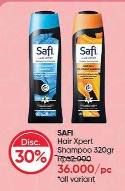 Promo Harga SAFI Hair Xpert Shampoo All Variants 320 ml - Guardian