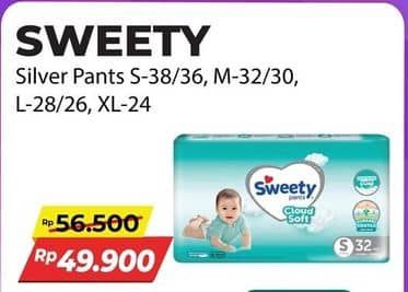 Sweety Silver Pants