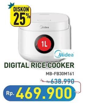 Promo Harga Midea Rice Cooker - MB-FB30M161  - Hypermart