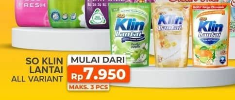 Promo Harga So Klin Pembersih Lantai  - Yogya