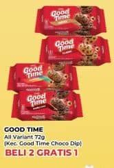 Promo Harga Good Time Cookies Chocochips Kecuali Choco Dip 71 gr - Yogya