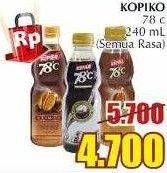 Promo Harga Kopiko 78C Drink 240 ml - Giant