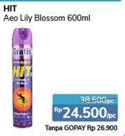 Promo Harga HIT Aerosol Lily Blossom 600 ml - Alfamidi