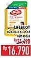 Promo Harga Lifebuoy Body Wash Lemon Fresh 400 ml - Hypermart