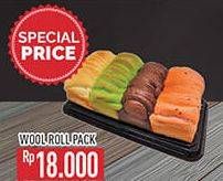 Promo Harga Roti Wool Roll Pack  - Hypermart