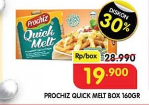 Promo Harga Prochiz Quick Melt 160 gr - Superindo