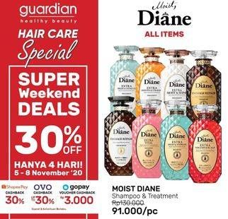 Promo Harga MOIST DIANE Shampoo All Variants  - Guardian