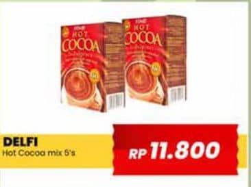 Promo Harga Delfi Hot Cocoa Indulgence per 5 sachet 25 gr - Yogya