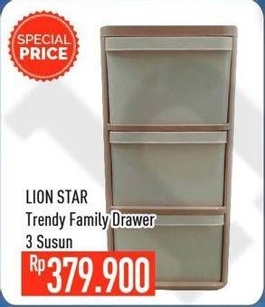 Promo Harga LION STAR Trendy Family Container  - Hypermart