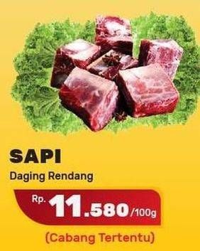 Promo Harga Daging Rendang Sapi per 100 gr - Yogya