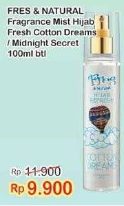 Promo Harga FRES & NATURAL Hijab Refresh Dream, Midnight Secret 100 ml - Indomaret