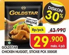 Promo Harga GOLDSTAR Nugget Stickie 500 gr - Superindo