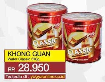 Promo Harga KHONG GUAN Wafers Classic 310 gr - Yogya