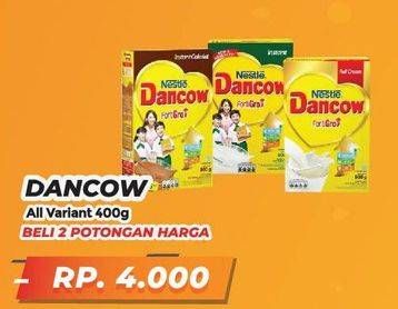 Promo Harga Dancow FortiGro Susu Bubuk All Variants 400 gr - Yogya