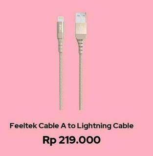 Promo Harga FEELTEK Lightning to USB-A  - Erafone
