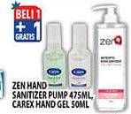 Promo Harga Carex/Zen Hand Sanitizer  - Hypermart