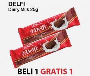 Promo Harga Delfi Chocolate Dairy Milk 27 gr - Alfamart