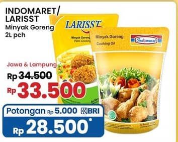 Promo Harga Indomaret/Larisst Minyak Goreng  - Indomaret