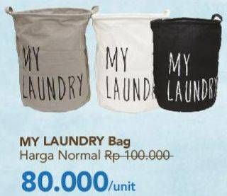 Promo Harga TRANS LIVING My Laundry Bag  - Carrefour