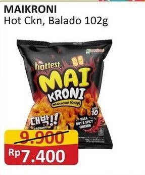 Promo Harga Mr Hottest Maikroni Balado, Hot Spicy Chicken 102 gr - Alfamart
