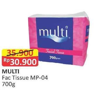 Promo Harga MULTI Facial Tissue MP04 700 gr - Alfamart