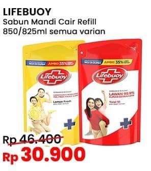 Promo Harga Lifebuoy Body Wash All Variants 850 ml - Indomaret