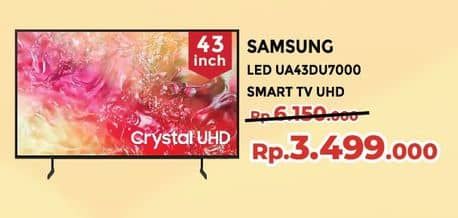 Promo Harga Samsung UA43DU7000KXXD  - Yogya