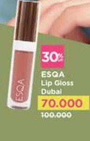 Promo Harga ESQA Lip Gloss Dubai 2 ml - Watsons
