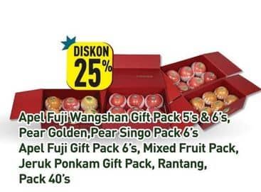 Promo Harga Apel Fuji Wangshan/Pear Golden/Pear Singo/Apel Fuji/Mixed Fruit/Jeruk Ponkam  - Hypermart