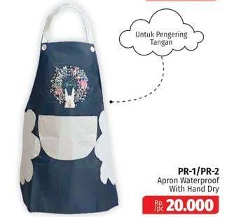 Promo Harga Apron Waterproof  - Lotte Grosir