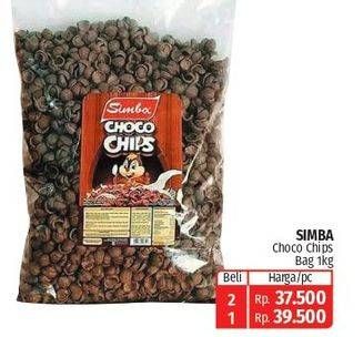 Promo Harga Simba Cereal Choco Chips Coklat 1000 gr - Lotte Grosir