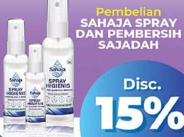 Promo Harga SAHAJA Spray Higienis 50 ml - Hypermart