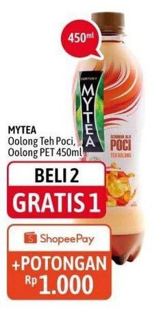 Promo Harga MYTEA Minuman Teh Oolong, Poci 450 ml - Alfamidi