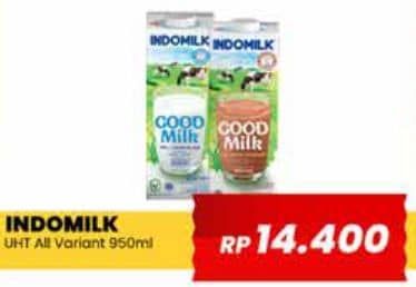 Promo Harga Indomilk Susu UHT All Variants 950 ml - Yogya