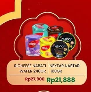 Promo Harga Nabati Bites/Nextar Nastar  - Carrefour