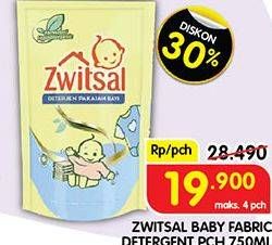 Promo Harga ZWITSAL Baby Fabric Detergent 750 ml - Superindo