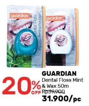 Promo Harga GUARDIAN Dental Floss 50 ml - Guardian