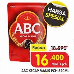 Promo Harga ABC Kecap Manis 520 ml - Superindo