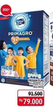 Promo Harga FRISIAN FLAG Primagro 3+ Madu 800 gr - Alfamidi