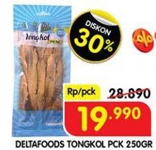 Promo Harga DELTAFOODS Tongkol Siap Makan 250 gr - Superindo