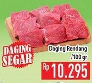 Promo Harga Daging Rendang Sapi per 100 gr - Hypermart